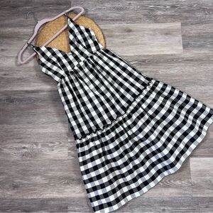 Vici gingham tiered‎ summer dress